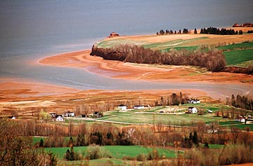 Marine beach at the Prince Edward Island